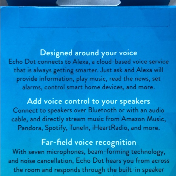 Amazon echo dot NWT never opened - Picture 3 of 7